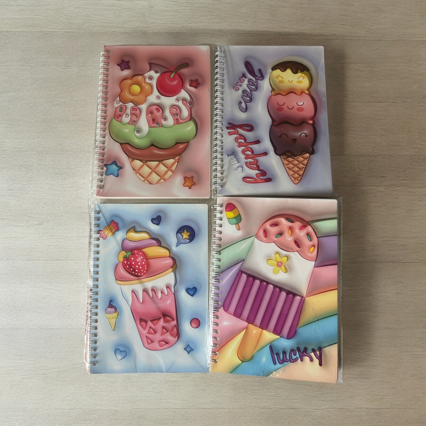 Ice Cream Notebooks